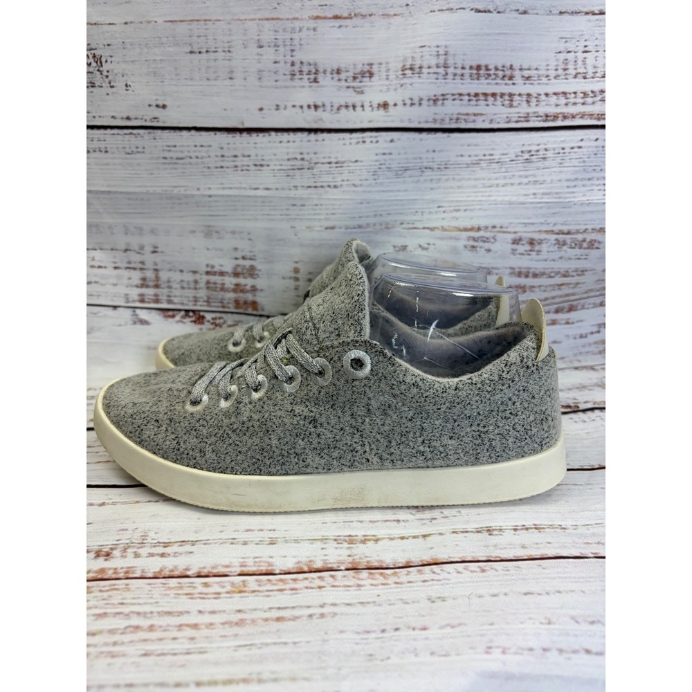 Allbirds Wool Pipers Womens Grey Marl Low Top Sustainable Sneakers size 9 - Picture 12 of 12